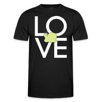 Snail - Men's Functional T-Shirt - black - Front - AI Model Male 178 dark (178cm)