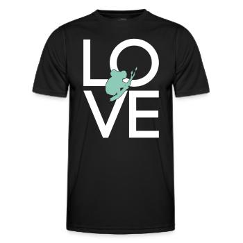Koala - Männer Funktions-T-Shirt - Schwarz - Vorne - AI Model Male 178 dark (178cm)