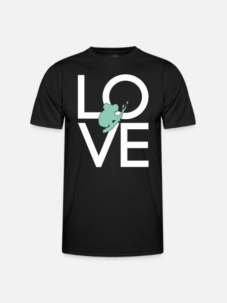 Koala - Männer Funktions-T-Shirt - Schwarz