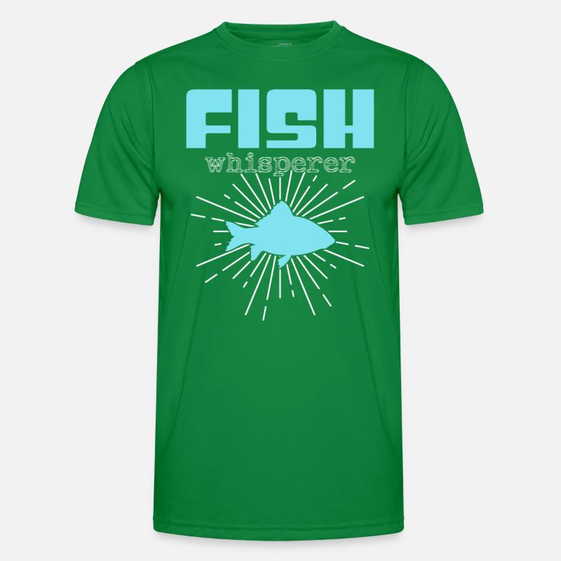 fish whisperer Men's Functional T-Shirt