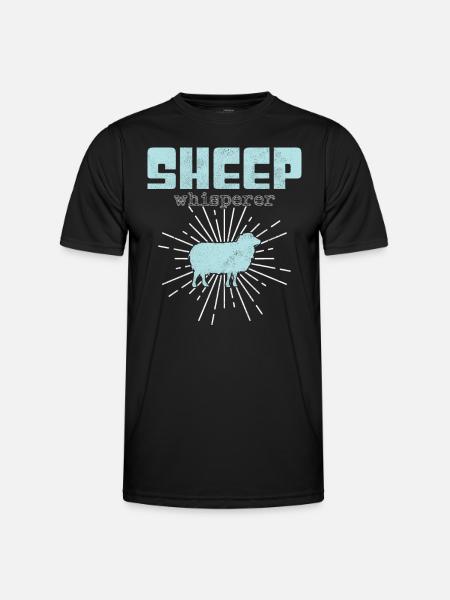 Sheep Whisperer - Men's Functional T-Shirt - black