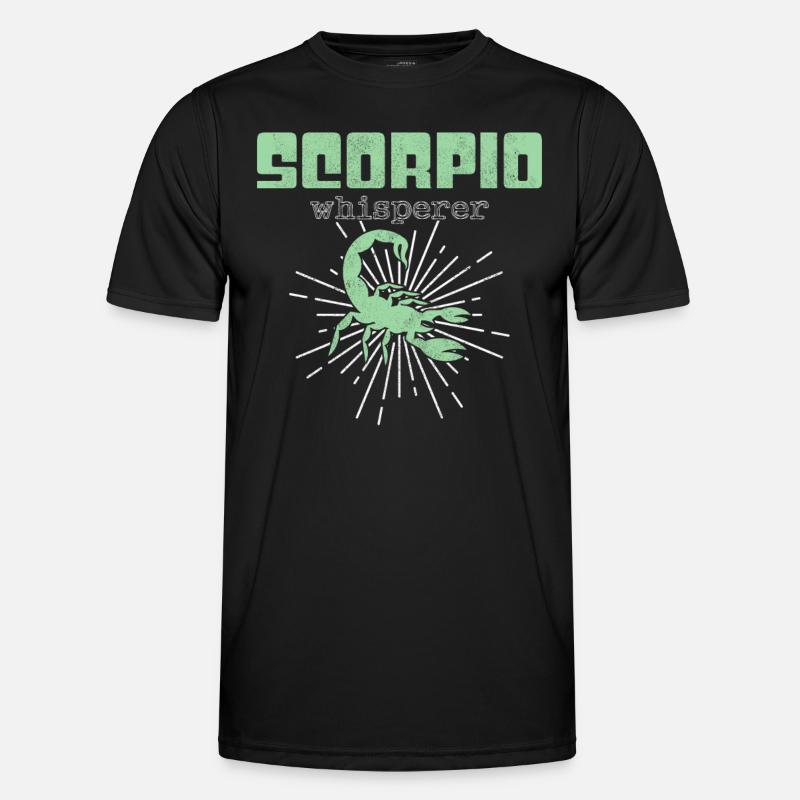 Scorpio Whisperer - Men's Functional T-Shirt - black