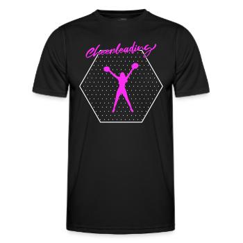 cheerleading - T-shirt sport Homme - noir - Devant - AI Model Male 178 dark (178cm)