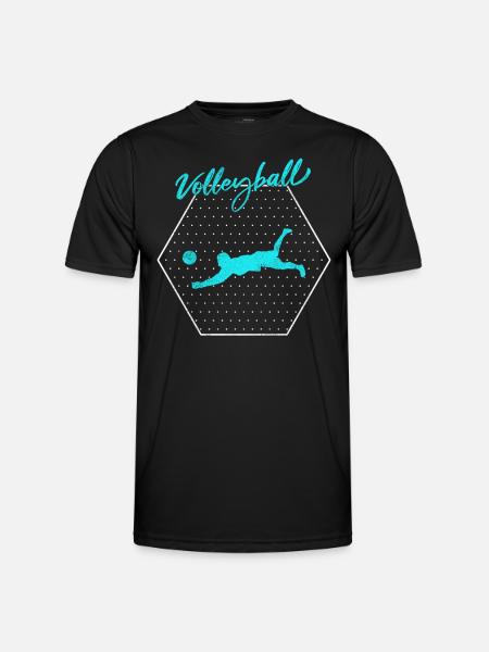 Volley-ball - T-shirt sport Homme - noir