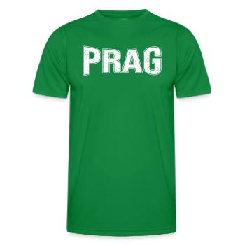 Prague - T-shirt sport Homme - vert - Devant - AI Model Male 178 dark (178cm)