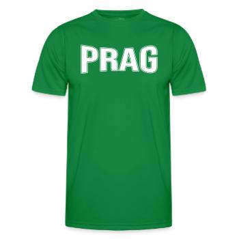 Prague - T-shirt sport Homme - vert - Devant - AI Model Male 178 dark (178cm)