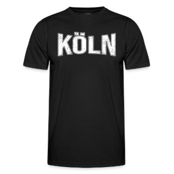 Cologne - T-shirt sport Homme - noir - Devant - AI Model Male 178 dark (178cm)