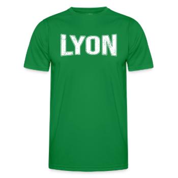 Lyon - T-shirt sport Homme - vert - Devant - AI Model Male 178 dark (178cm)