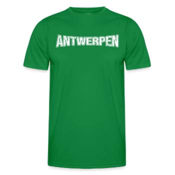 Antwerpen - Männer Funktions-T-Shirt - Kelly Green - Vorne - AI Model Male 178 dark (178cm)