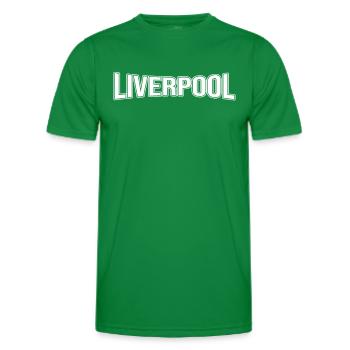 Liverpool - Männer Funktions-T-Shirt - Kelly Green - Vorne - AI Model Male 178 dark (178cm)