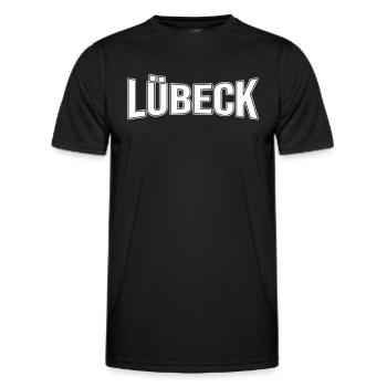 Lübeck - T-shirt sport Homme - noir - Devant - AI Model Male 178 dark (178cm)