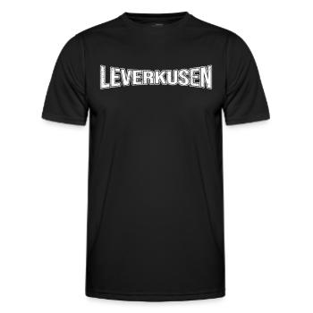 Leverkusen - Men's Functional T-Shirt - black - Front - AI Model Male 178 dark (178cm)