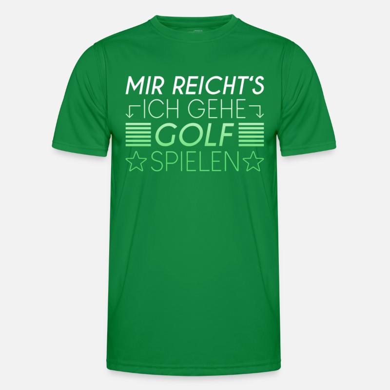 Golf Spruch Männer Funktions-T-Shirt