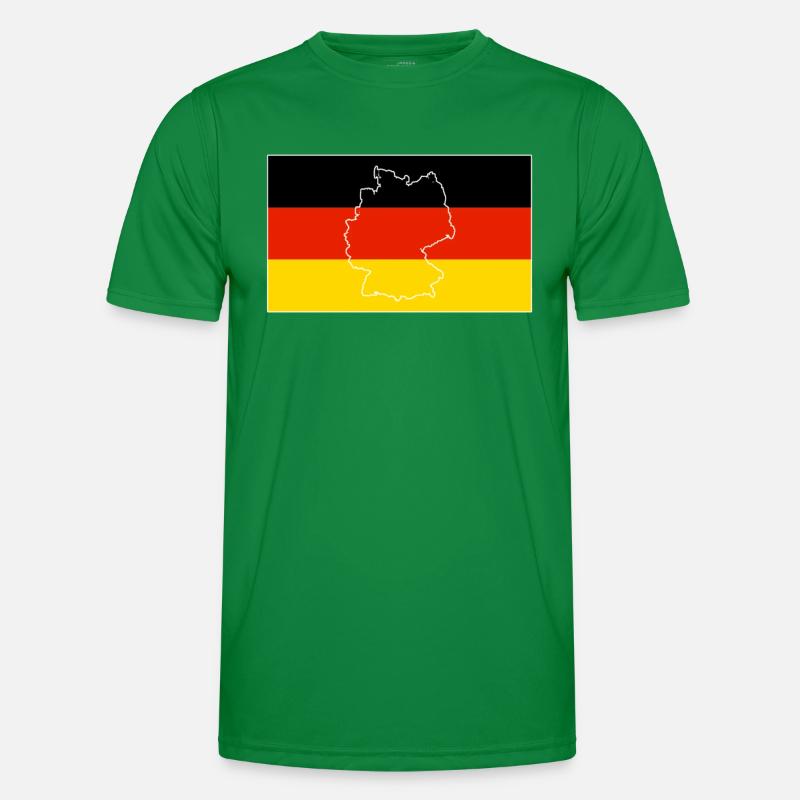 Germany Flag Men's Functional T-Shirt