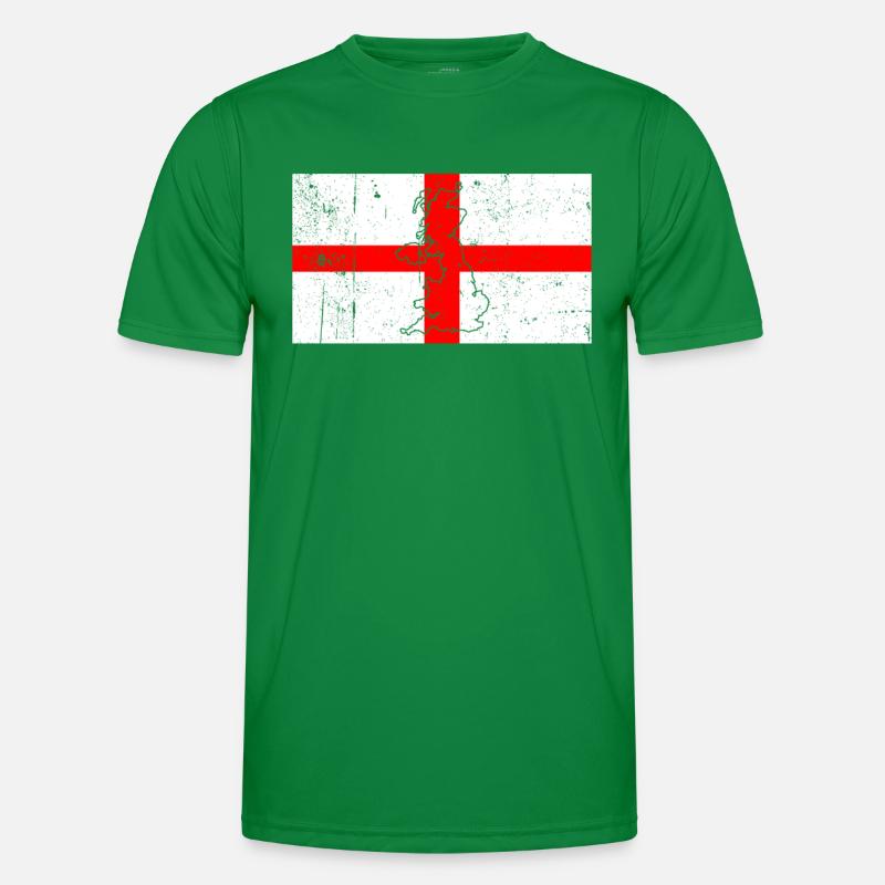 Drapeau de l’Angleterre T-shirt sport Homme