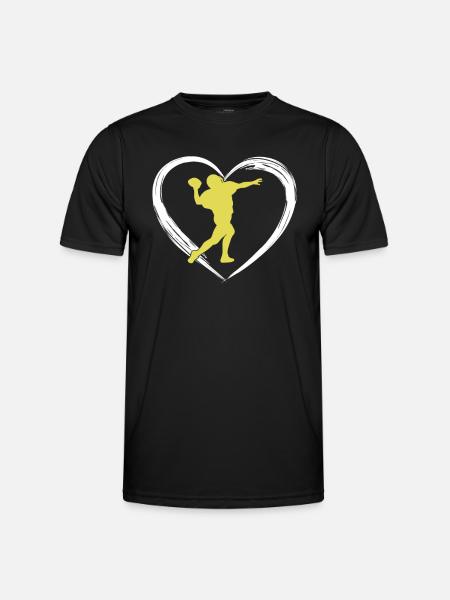 Rugby love - Men's Functional T-Shirt - black