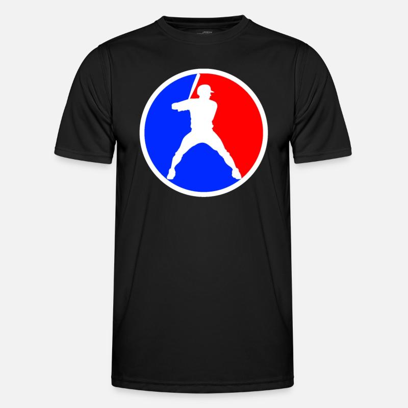 Baseball Logo - Men's Functional T-Shirt - black