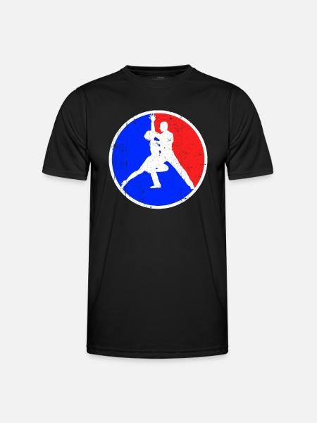 Dancing Logo - Men's Functional T-Shirt - black