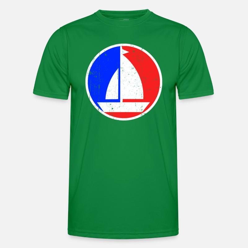 Logo de voile T-shirt sport Homme