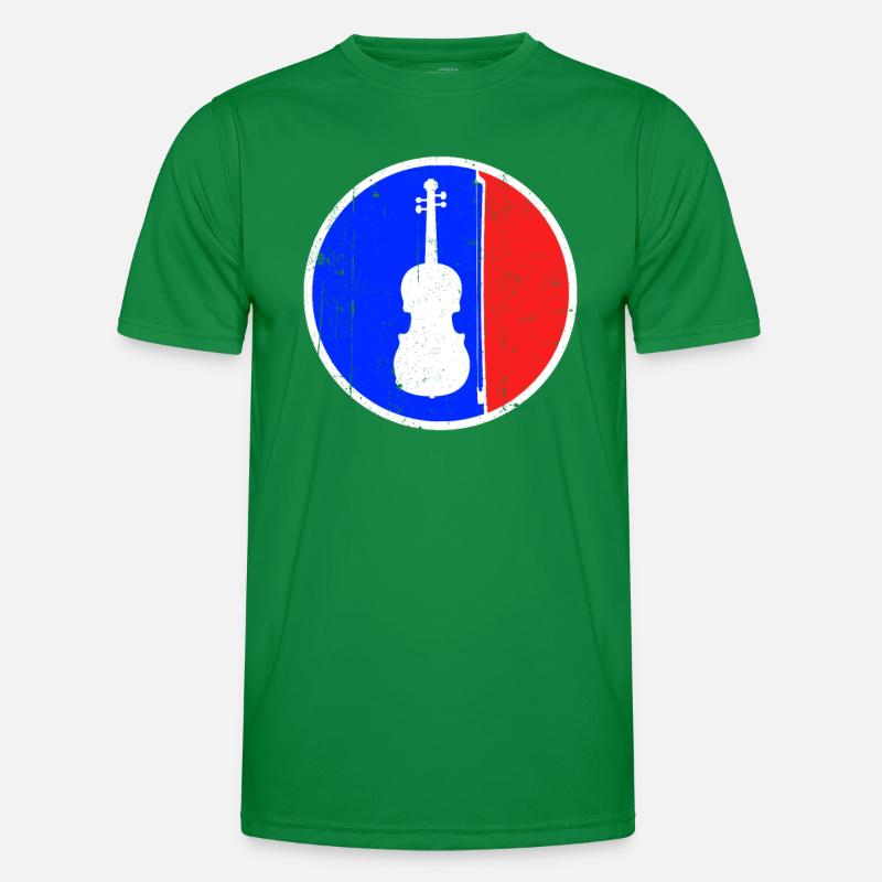 Logo du violon T-shirt sport Homme