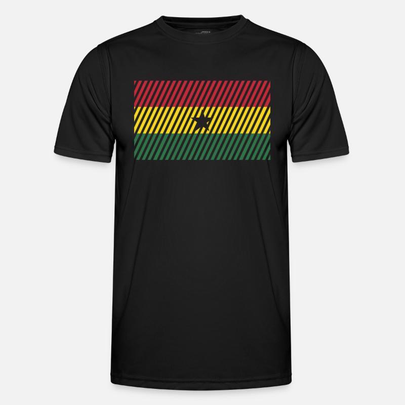 Drapeau du Sénégal T-shirt sport Homme