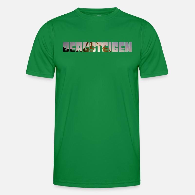 bergsteigen Männer Funktions-T-Shirt