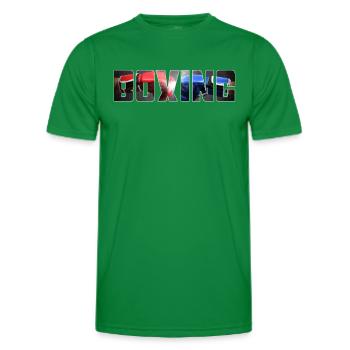 Boxe - T-shirt sport Homme - vert - Devant - AI Model Male 178 dark (178cm)