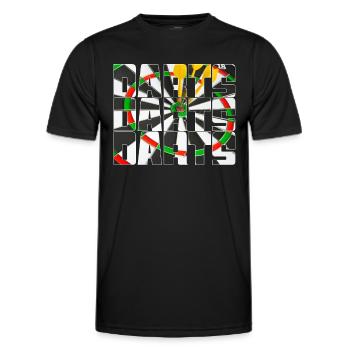Dard - T-shirt sport Homme - noir - Devant - AI Model Male 178 dark (178cm)