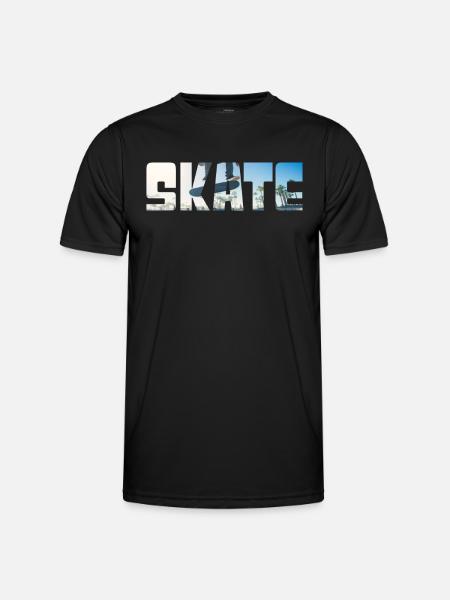 Skateboarding - Men's Functional T-Shirt - black