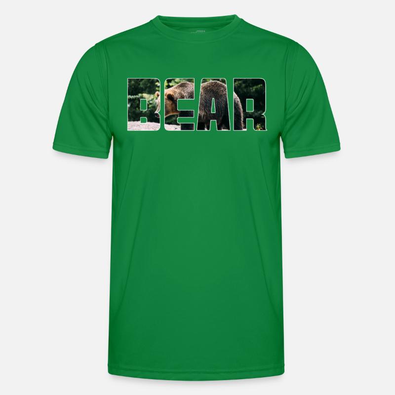 Bär Männer Funktions-T-Shirt