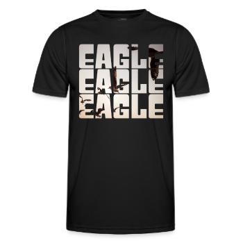 Aigle - T-shirt sport Homme - noir - Devant - AI Model Male 178 dark (178cm)