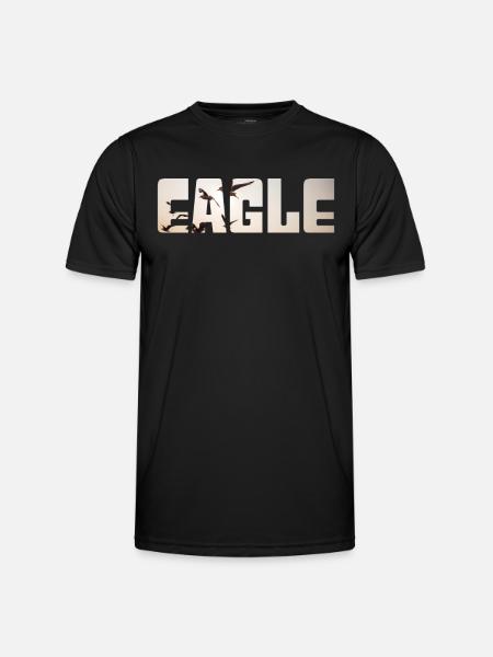 Eagle - Men's Functional T-Shirt - black