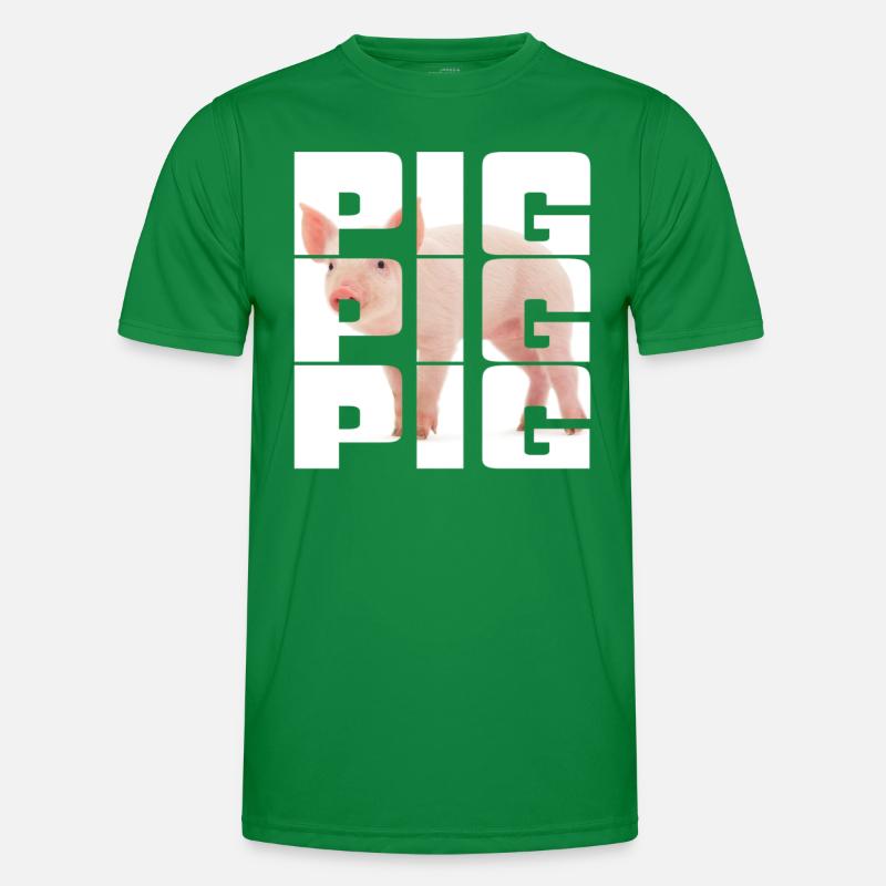 Cochon T-shirt sport Homme