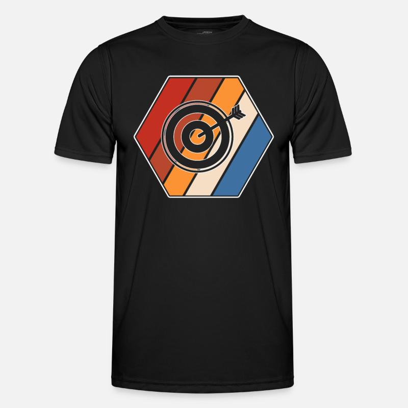 Darts Retro - Men's Functional T-Shirt - black