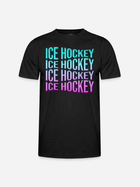 Eishockey - Men's Functional T-Shirt - black