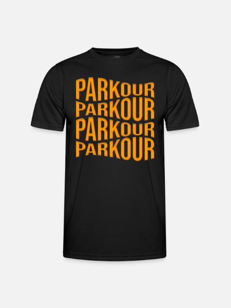Parkour - Men's Functional T-Shirt - black