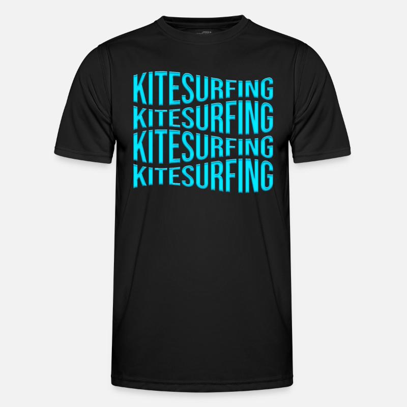 kite surfen Männer Funktions-T-Shirt