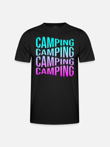 camp - T-shirt sport Homme - noir