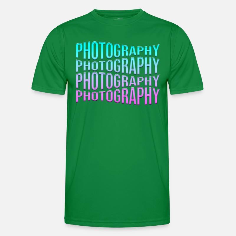 Fotografie Männer Funktions-T-Shirt