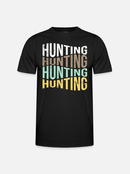 Hunt - Men's Functional T-Shirt - black
