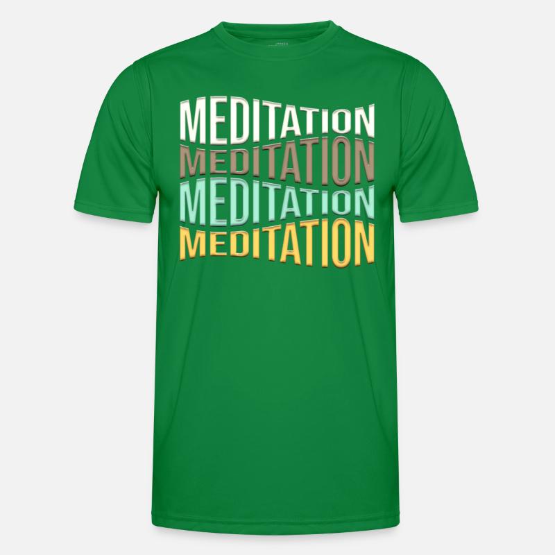 meditation Men's Functional T-Shirt