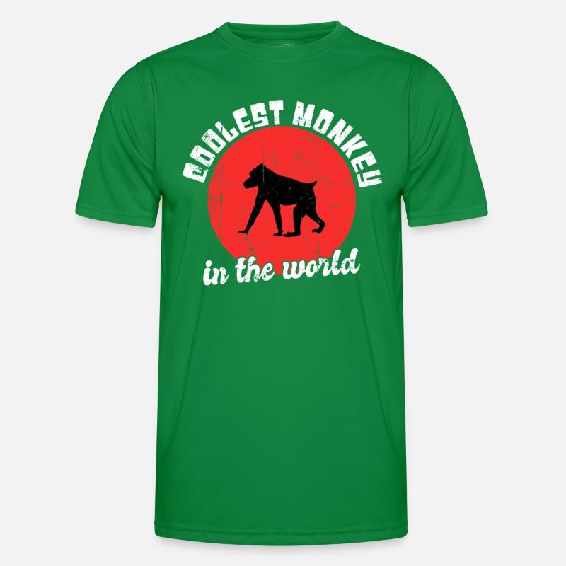 Cooler Affe Spruch Männer Funktions-T-Shirt