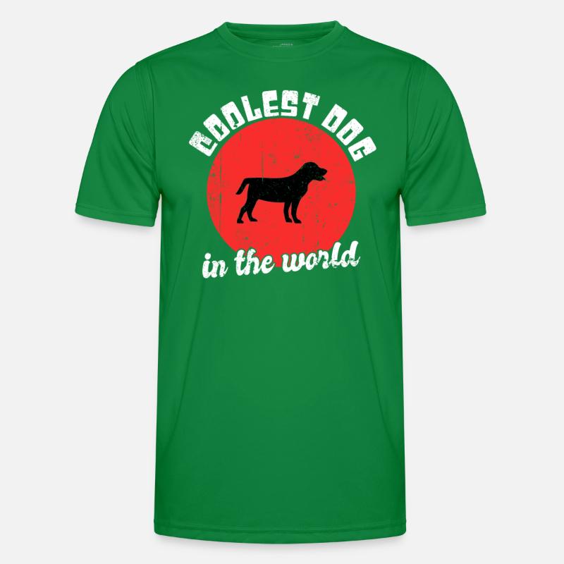 Cooler Hund Spruch Männer Funktions-T-Shirt
