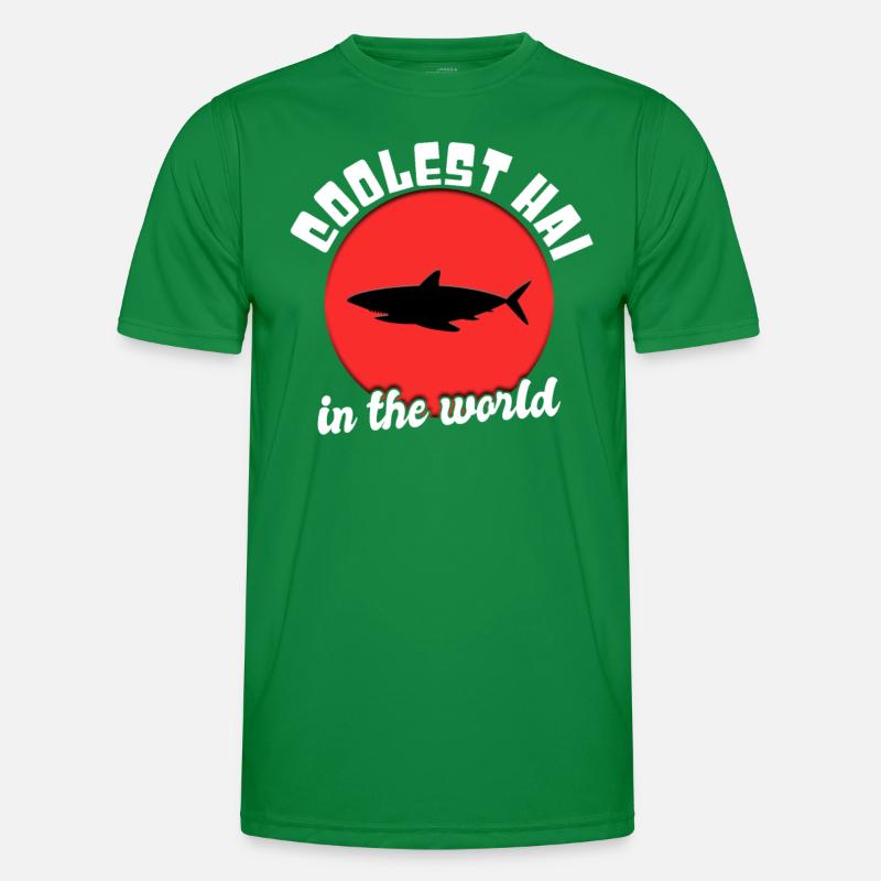 Cooler Hai Spruch Männer Funktions-T-Shirt