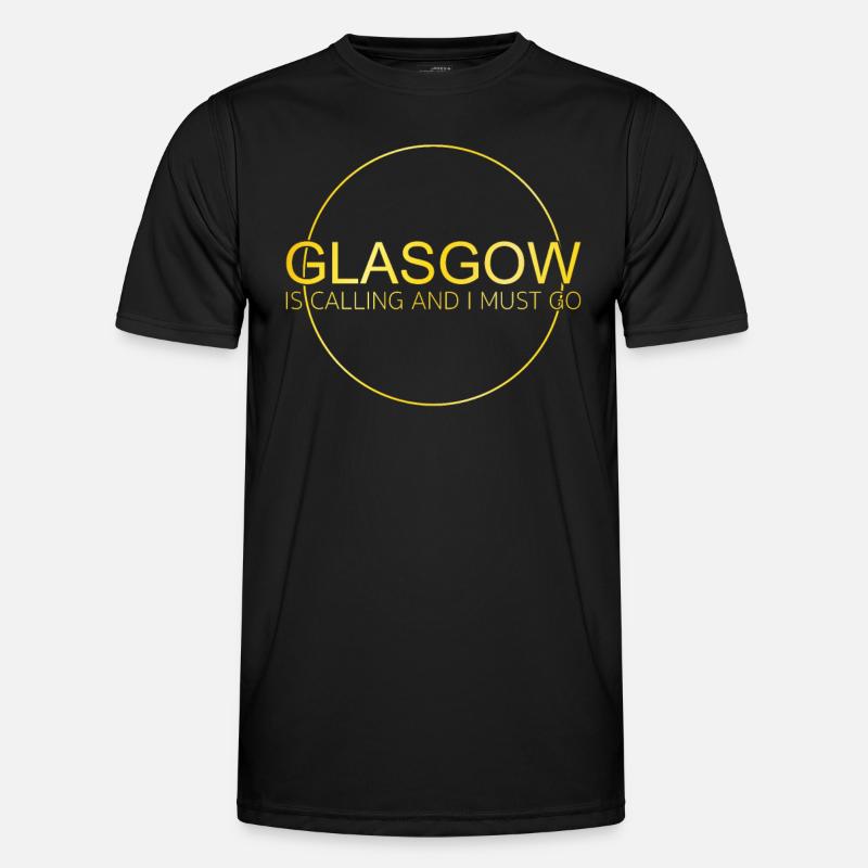 Glasgow - Men's Functional T-Shirt - black
