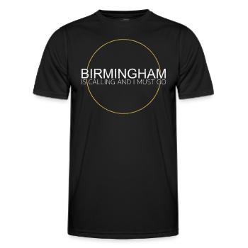 Birmingham Dicton - T-shirt sport Homme - noir - Devant - AI Model Male 178 dark (178cm)