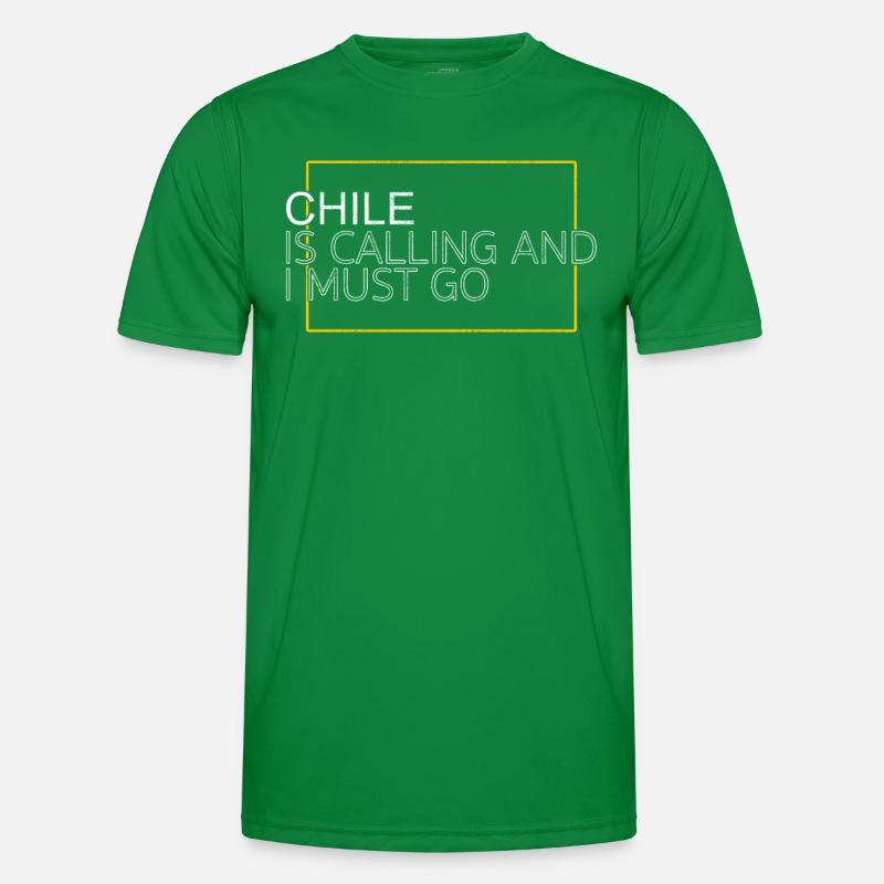 Chile Quote Men's Functional T-Shirt