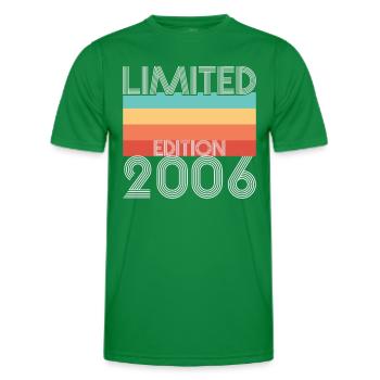 Limited Edition Retro 2006 - Männer Funktions-T-Shirt - Kelly Green - Vorne - AI Model Male 178 dark (178cm)