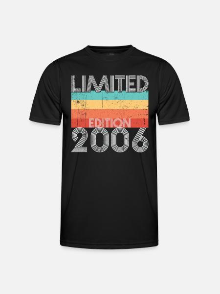 Limited Edition Retro 2006 - Men's Functional T-Shirt - black