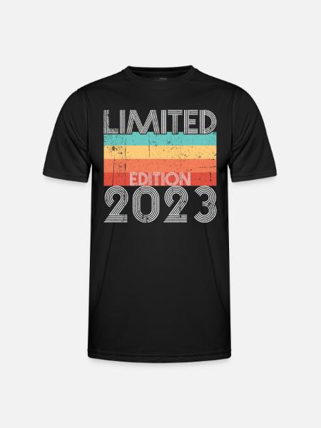 Limited Edition Retro 2023 - Men's Functional T-Shirt - black